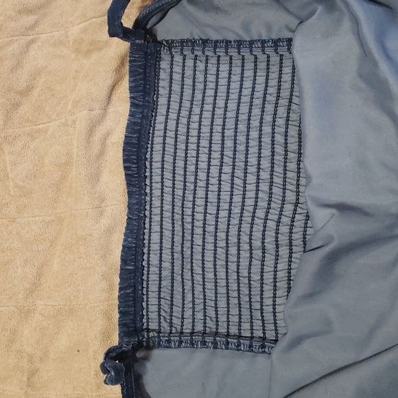 Old Navy Blue Velvet Maxi Dress - Picture 10 of 11